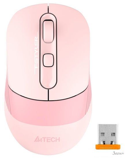 Мышь A4Tech Fstyler FB10C (розовый)