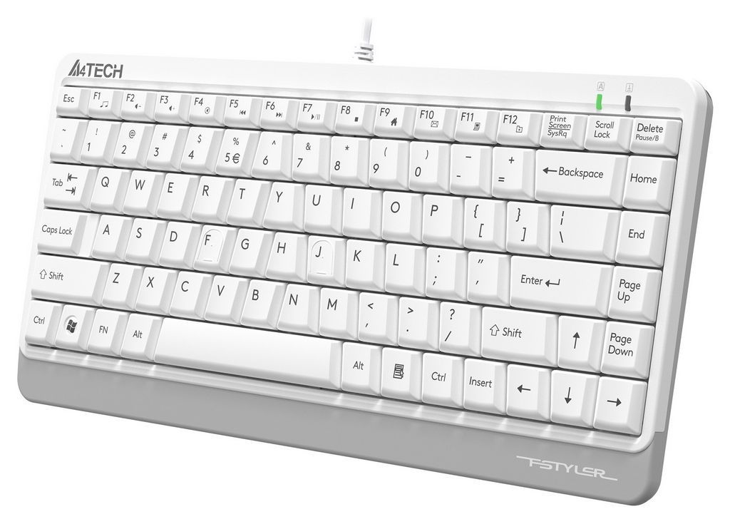 Клавиатура A4Tech Fstyler FKS11 (белый/серый)