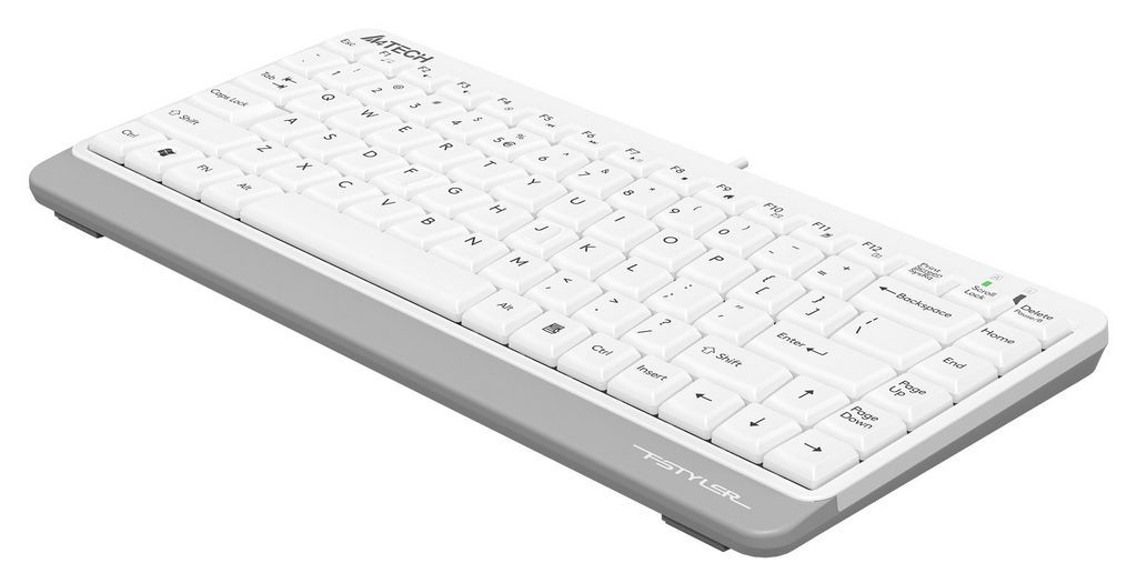Клавиатура A4Tech Fstyler FKS11 (белый/серый)