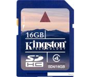   Kingston SDHC 16  Class 4 (SD4/16GB)
