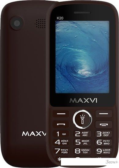 Мобильный телефон Maxvi K20 (коричневый)