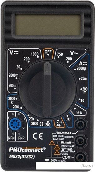 Мультиметр PROconnect M832 (DT832)