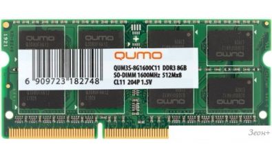   QUMO QUM3S-8G1600C11