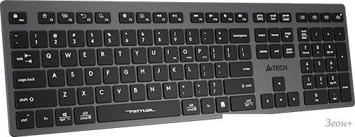 Клавиатура A4Tech Fstyler FBX50C (серый/черный)