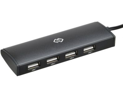 USB- Digma HUB-4U2.0-UC-B