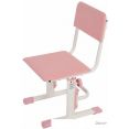 Ученический стул Polini Kids City/Smart L (белый/розовый)