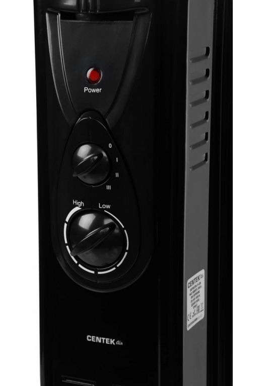 Масляный радиатор CENTEK CT-6200 Black