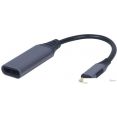 Кабель Cablexpert A-USB3C-DPF-01 USB Type-C - DisplayPort (0.15 м, фиолетовый)