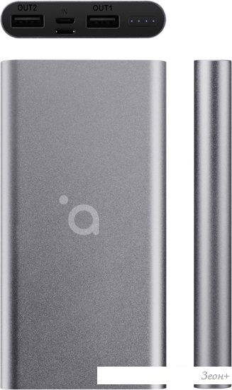 Внешний аккумулятор ACME PB15G 10000mAh (серый космос)