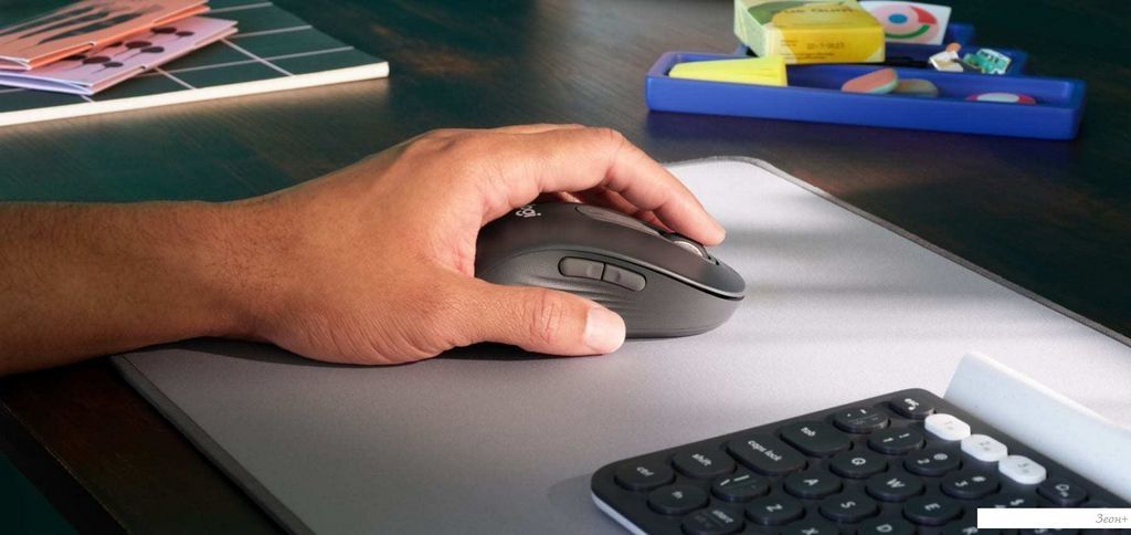Мышь Logitech Signature M650 L (графит)