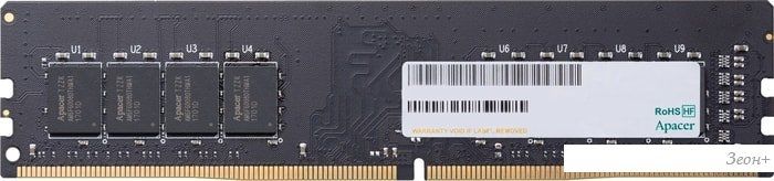 Оперативная память Apacer AU08GGB32CSYBGH 8ГБ DDR4 3200 МГц EL.08G21.GSH