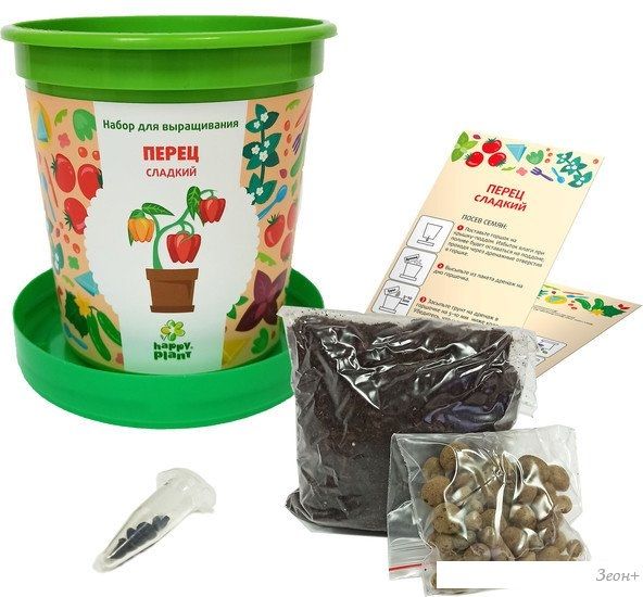 Набор для опытов Happy plant Перец сладкий hpn-36
