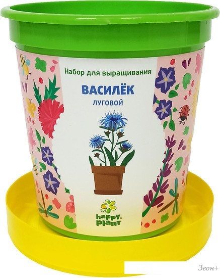 Набор для опытов Happy plant Василек луговой hpn-28