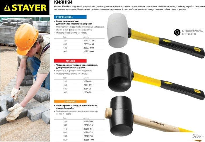 Киянка Stayer 20505-55
