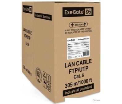  ExeGate UTP4-C6-CCA-S23-IN-PVC-GY-305 UTP