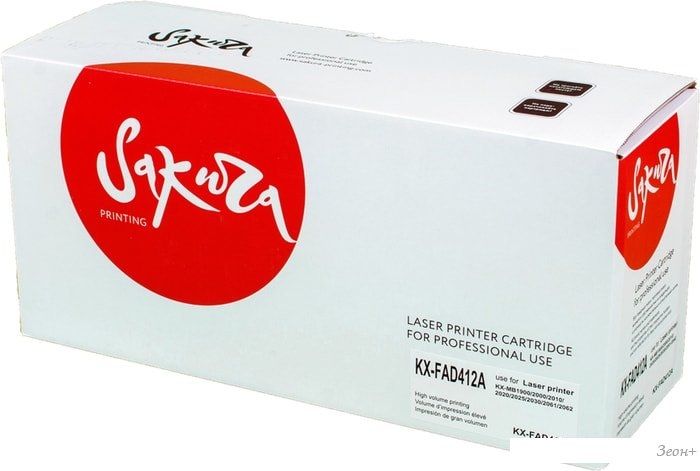 Картридж Sakura Printing SAKXFAD412A (аналог Panasonic KX-FAD412A)