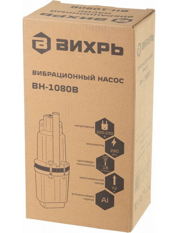 Колодезный насос Вихрь ВН-1080В