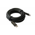 Кабель аудио-видео Digma HDMI 2.0 AOC HDMI (m)/HDMI (m) 10м. Позолоченные контакты черный (BHP AOC 2.0-10)