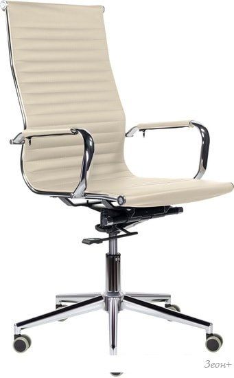 Кресло Brabix Premium Intense EX-531 (экокожа/хром бежевый)