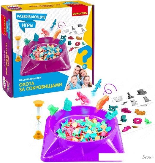 Развивающая игра Bondibon Охота за сокровищами ВВ5369