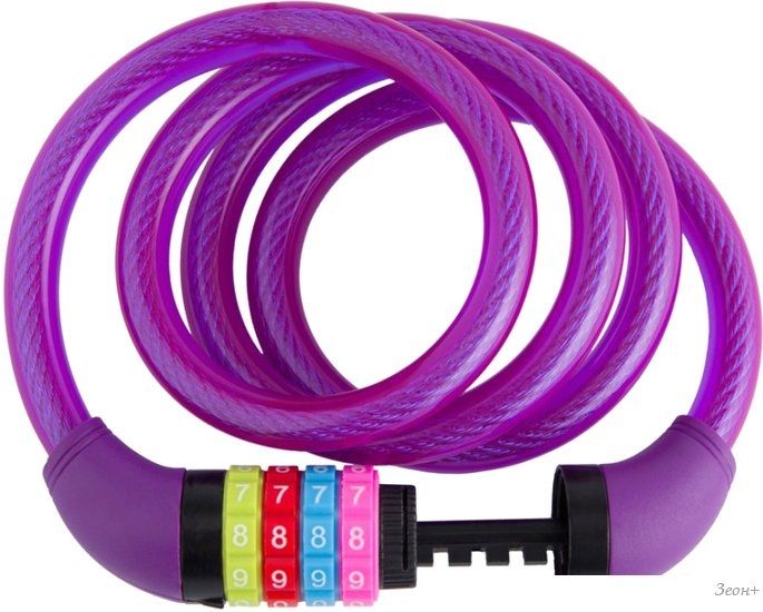Тросовый велозамок Roxy Kids RSL-121200
