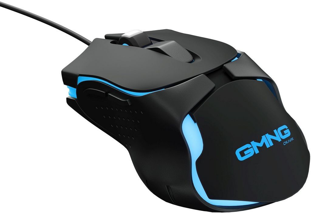 Мышь Оклик GMNG 703GM черный оптическая (3200dpi) USB (6but)