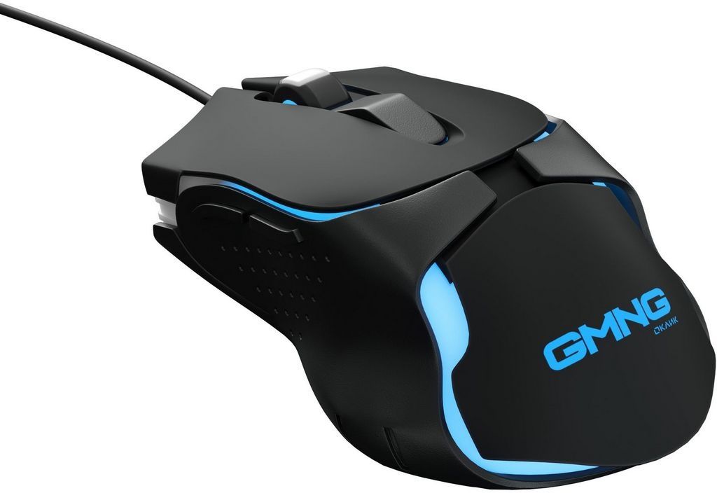 Мышь Оклик GMNG 703GM черный оптическая (3200dpi) USB (6but)