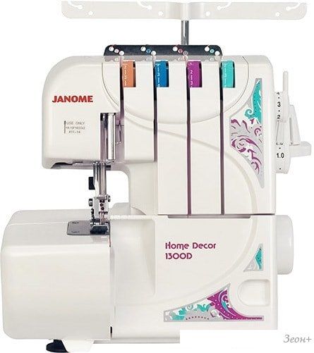 Оверлок Janome Homedecor 1300D