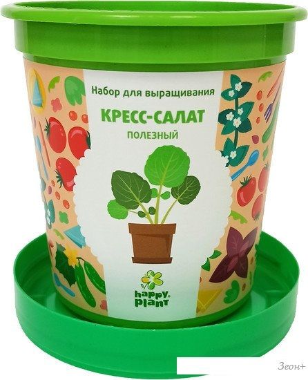 Набор для опытов Happy plant Кресс-салат полезный hpn-33
