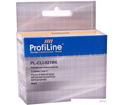  ProfiLine PL-CLI-521BK-BK ( Canon CLI-521 Black)