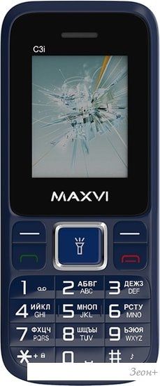 Мобильный телефон Maxvi C3i (маренго)
