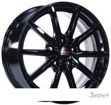   Alcasta M63 15x6" 4x100 DIA 60.1 ET 37 Black