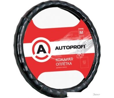 Оплетка на руль Autoprofi AP-765 BK (M) (черный)