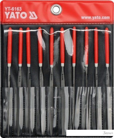 Набор напильников Yato YT-6163 (10 предметов)