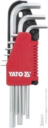 Набор ключей Yato YT-0502 (9 предметов)