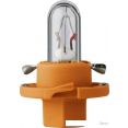   Flosser 12V 1,1W BX8,4d ORANGE Plastiksockel [449103]