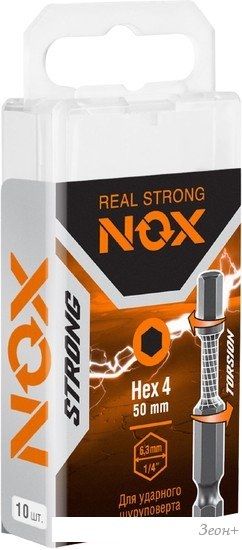 Набор бит Nox 338450 (10шт)