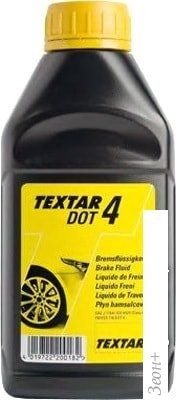 Тормозная жидкость Textar DOT4 0.5л