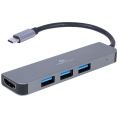 USB-хаб Cablexpert A-CM-COMBO2-01