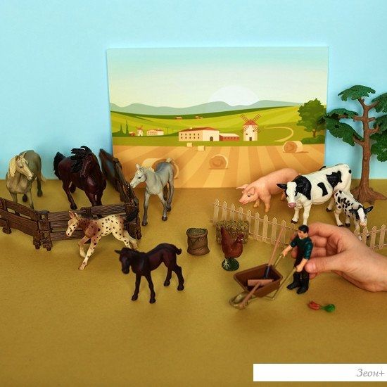 Игровой набор Masai Mara На ферме ММ205-046