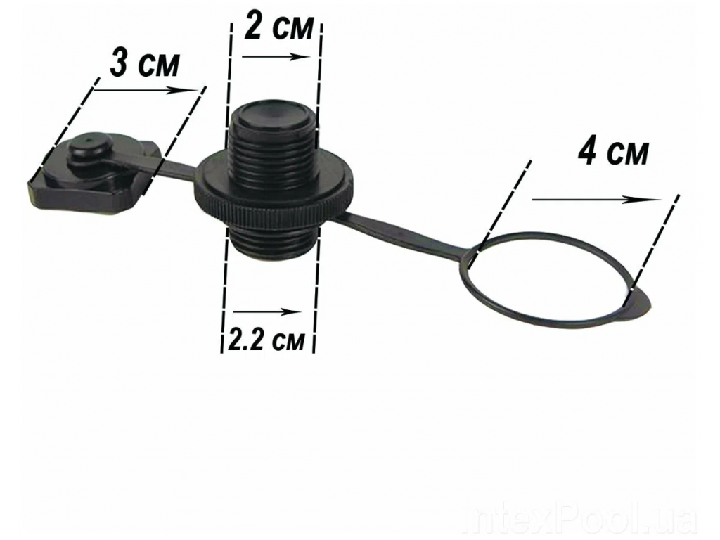 Клапан Boston Intex10033/10034 для надувных лодок Intex