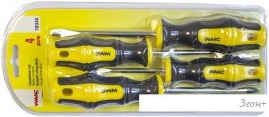 Набор отверток WMC Tools 7004A (4 предмета)