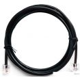 Кабель Cablexpert TC6P4CR-2M RJ11 - RJ11 (2 м, черный)