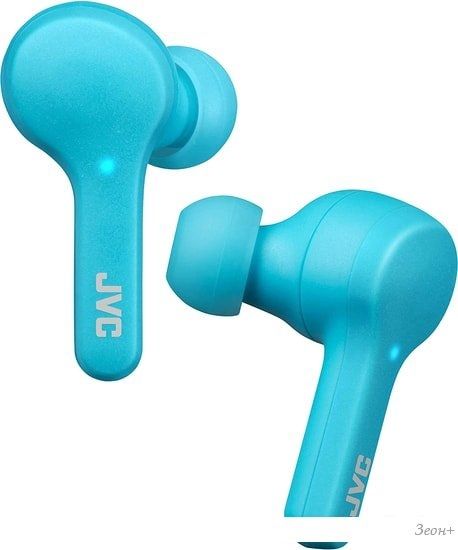Наушники JVC HA-A7T (голубой)