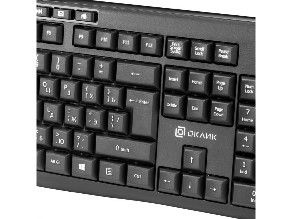 Клавиатура + мышь Oklick 225M