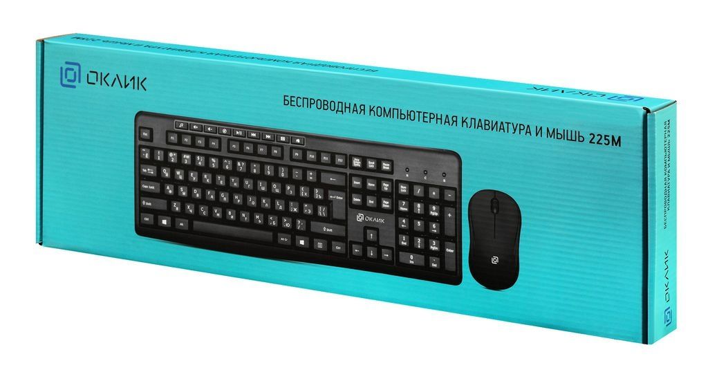 Клавиатура + мышь Oklick 225M