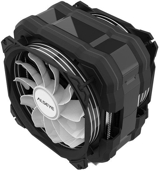 Кулер для процессора ALSEYE M120D Plus (черный)