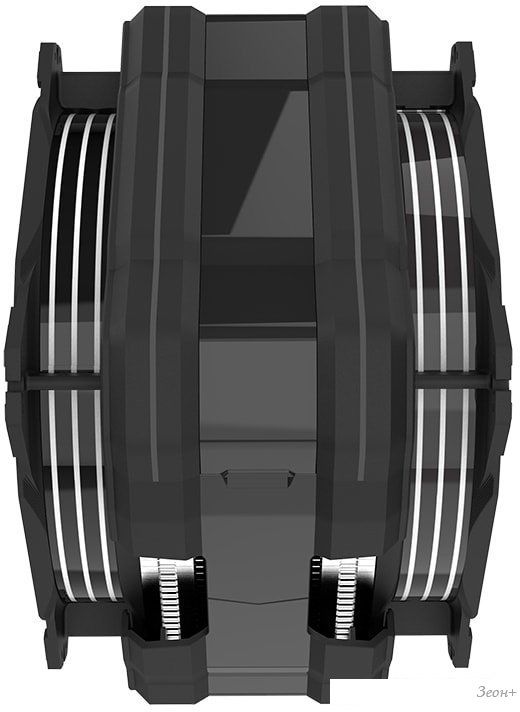 Кулер для процессора ALSEYE M120D Plus (черный)