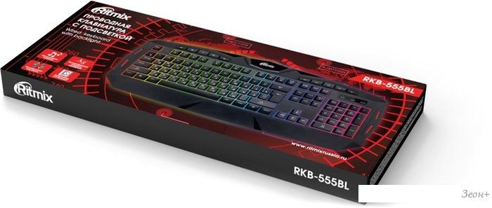 Клавиатура Ritmix RKB-555BL