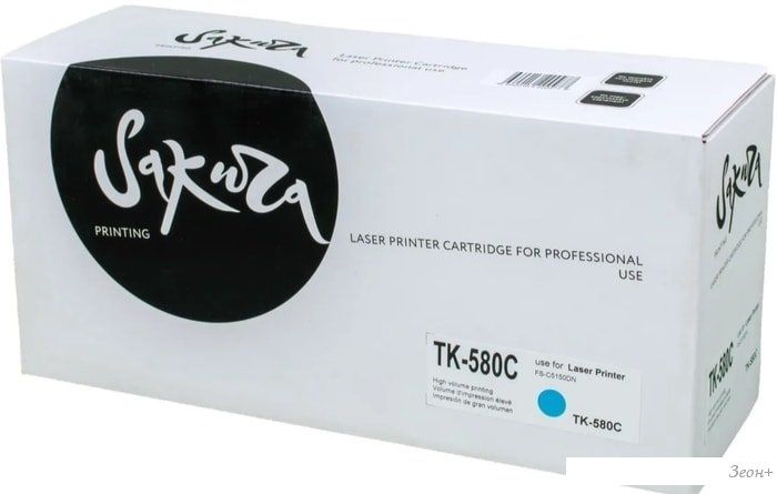 Картридж Sakura Printing SATK580C (аналог Kyocera TK-580C)
